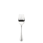 Christofle Malmaison Sterling Silver Fish Serving Fork in sterling silver on a white background
