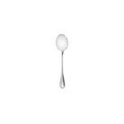 Christofle Malmaison Sterling Silver Salad Serving Spoon in sterling silver on a white background