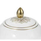 Christofle Malmaison Gold Finish Porcelain Sugar Bowl — additional view