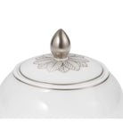 Christofle Malmaison Platinum Finish Porcelain Sugar Bowl — additional view