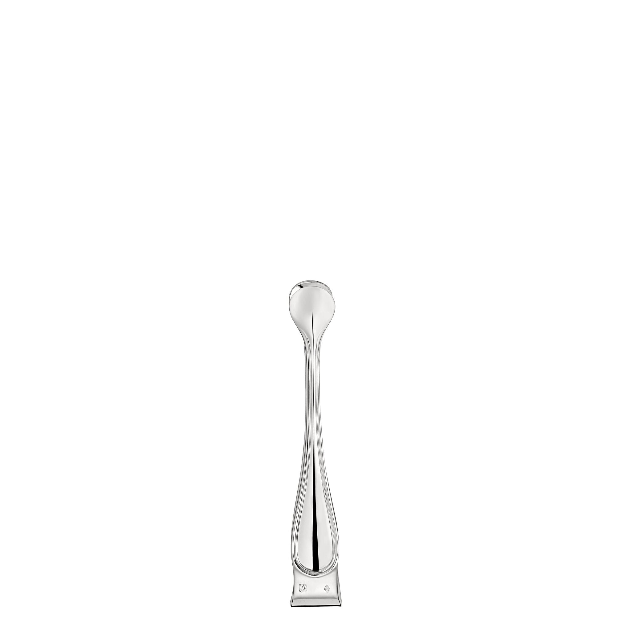 Christofle Sterling Silver Sugar Tongs in sterling silver on a white background