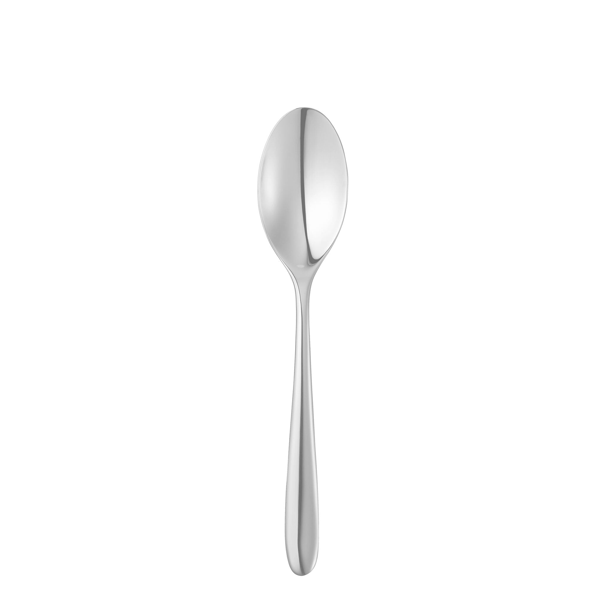 Christofle Marly Stainless Steel Table Spoon in stainless steel on a white background