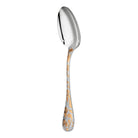 Christofle Jardin d'Eden Partially Gilded Silver Plated Table Spoon in silver-plate on a white background