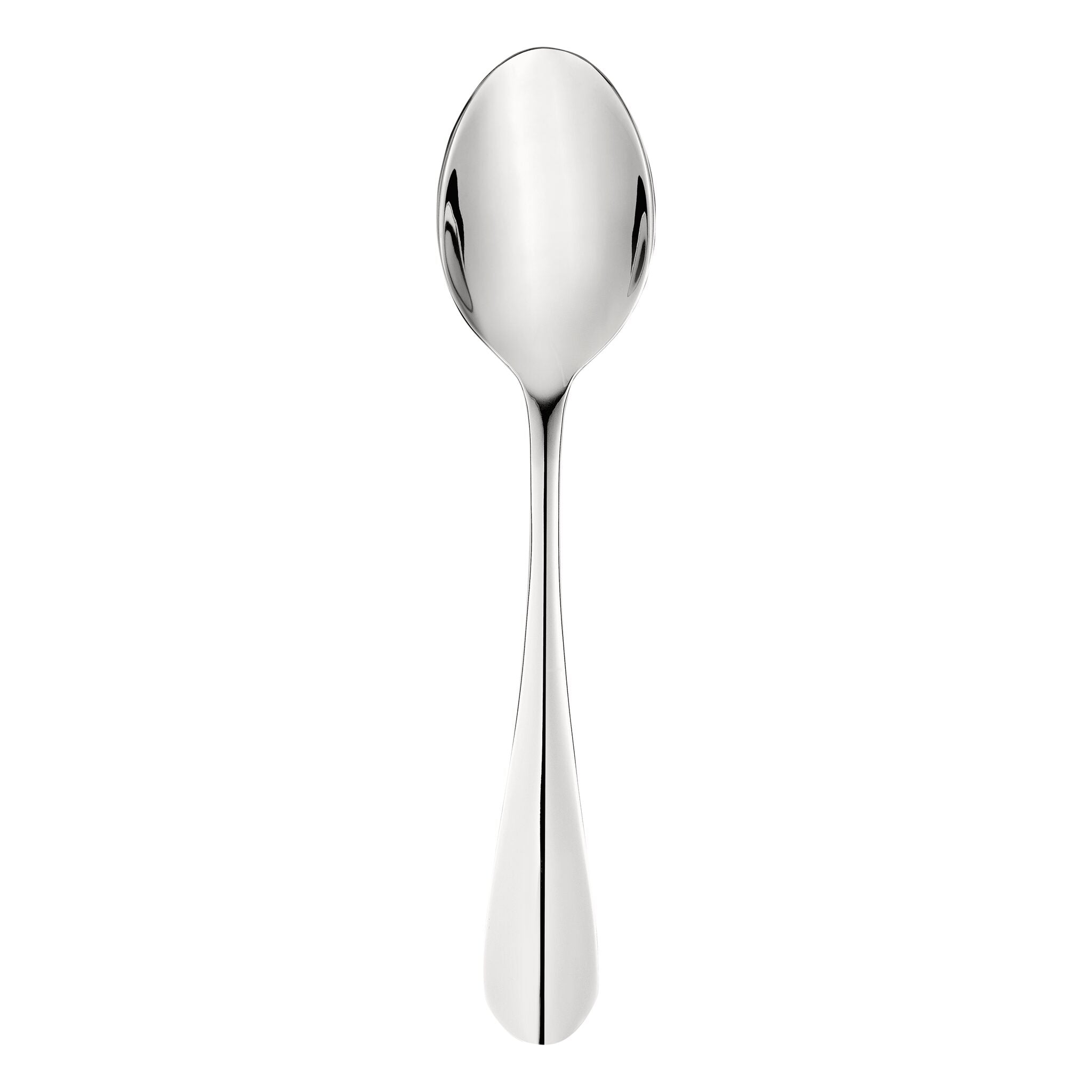 Christofle Origine Stainless Steel Table Spoon in stainless steel on a white background