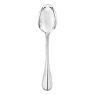 Christofle Perles Sterling Silver Table Spoon in sterling silver on a white background