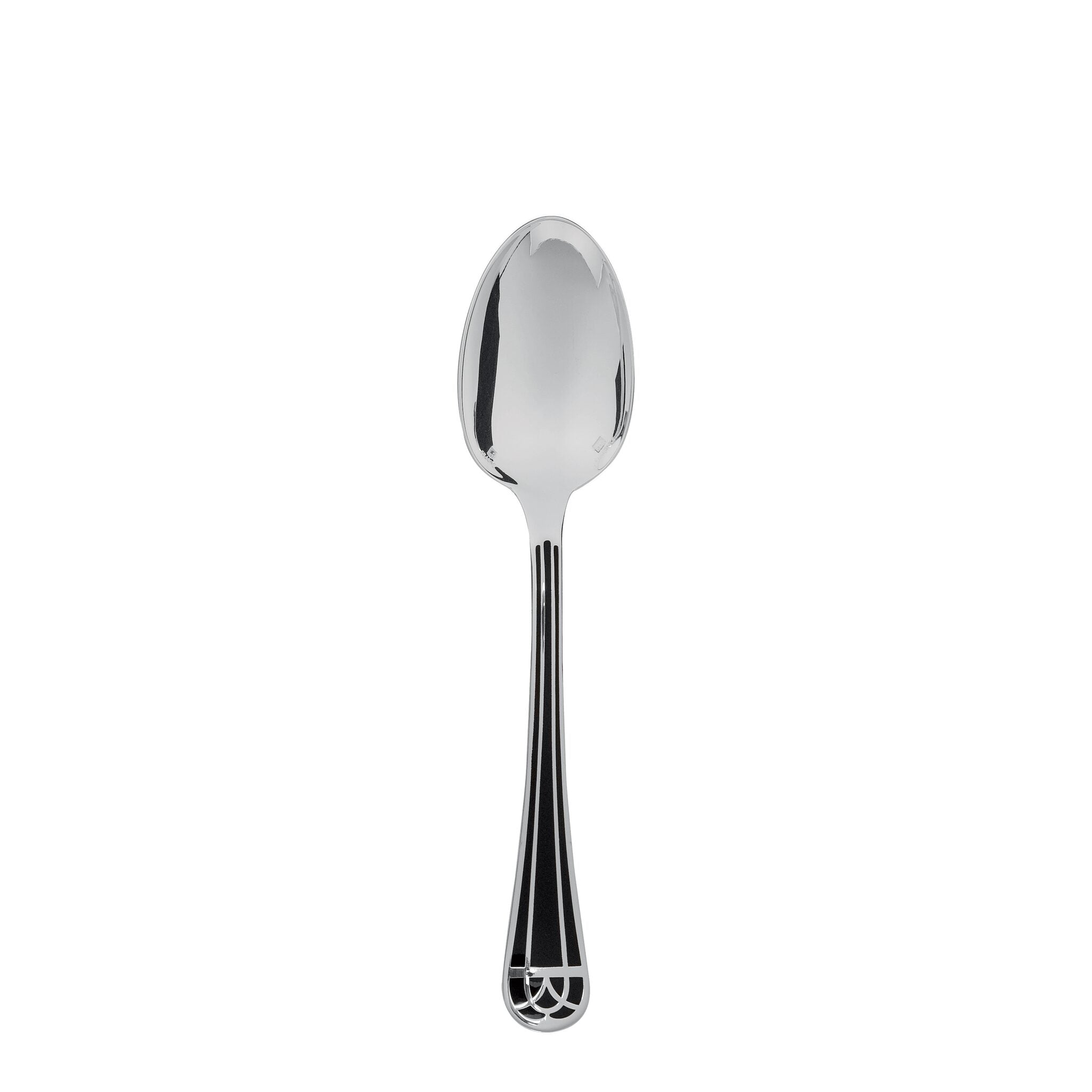 Christofle Silver Plated Tablespoon Talisman in silver-plate on a white background
