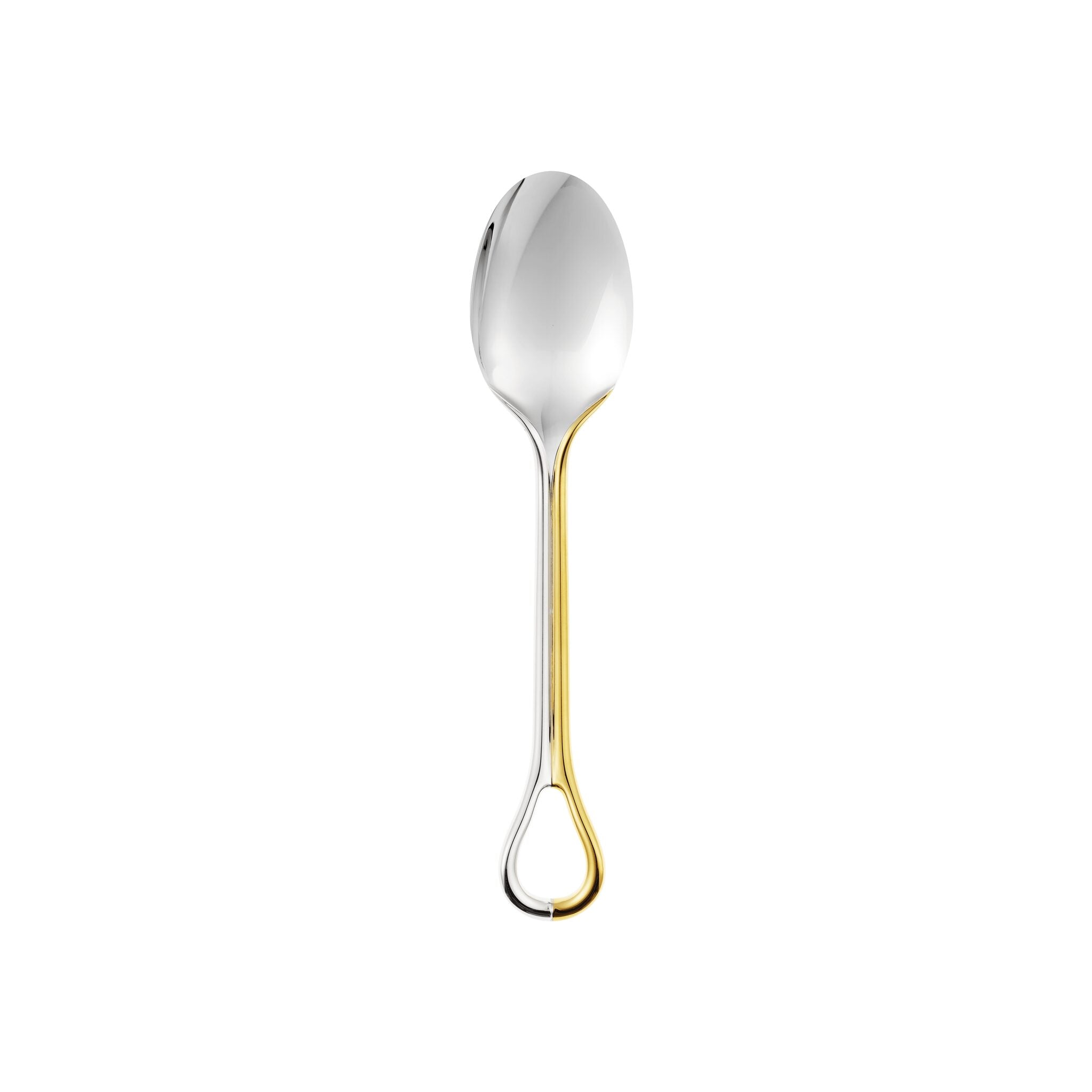 Christofle Carrousel Partially Gilded Silver-Plated Tablespoon — additional view