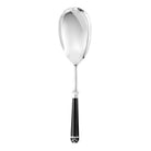 Christofle Talisman Black Silver-Plated Rice and Potato Serving Spoon on a white background