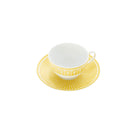 Christofle Malmaison Porcelain Tea/Coffee Cup and Saucer — additional view