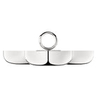 Christofle Vertigo Medium Silver-Plated 3-Bowl Aperitif Serving Dish — additional view