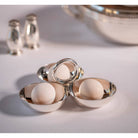 Christofle Vertigo Small Silver-Plated 3-Bowl Aperitif Serving Dish — additional view