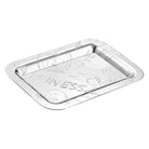 Christofle Graffiti Silver-Plated Rectangular Tray - 4 X 6 in in silver-plate on a white background