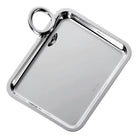 Christofle Vertigo Silver-Plated Single-Handle Tray 8 X 6 in — additional view
