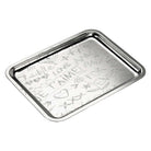 Christofle Graffiti Silver-Plated Rectangular Tray - 8 X 6 in — additional view