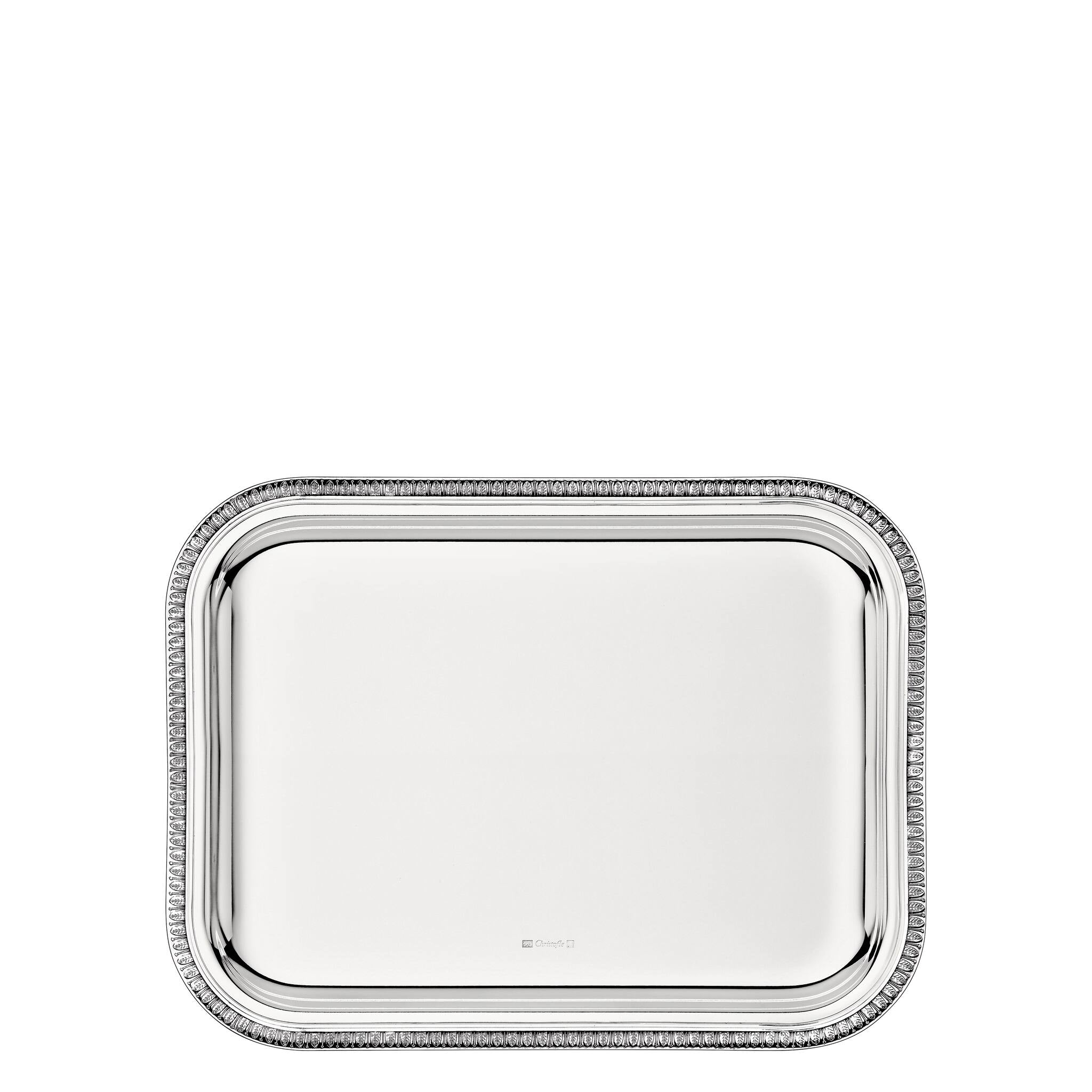 Christofle Malmaison Silver-Plated Rectangular Tray - 8 X 6 in — additional view