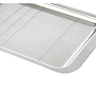 Christofle Graphik Silver-Plated Rectangular Tray - 8 X 6 in — additional view