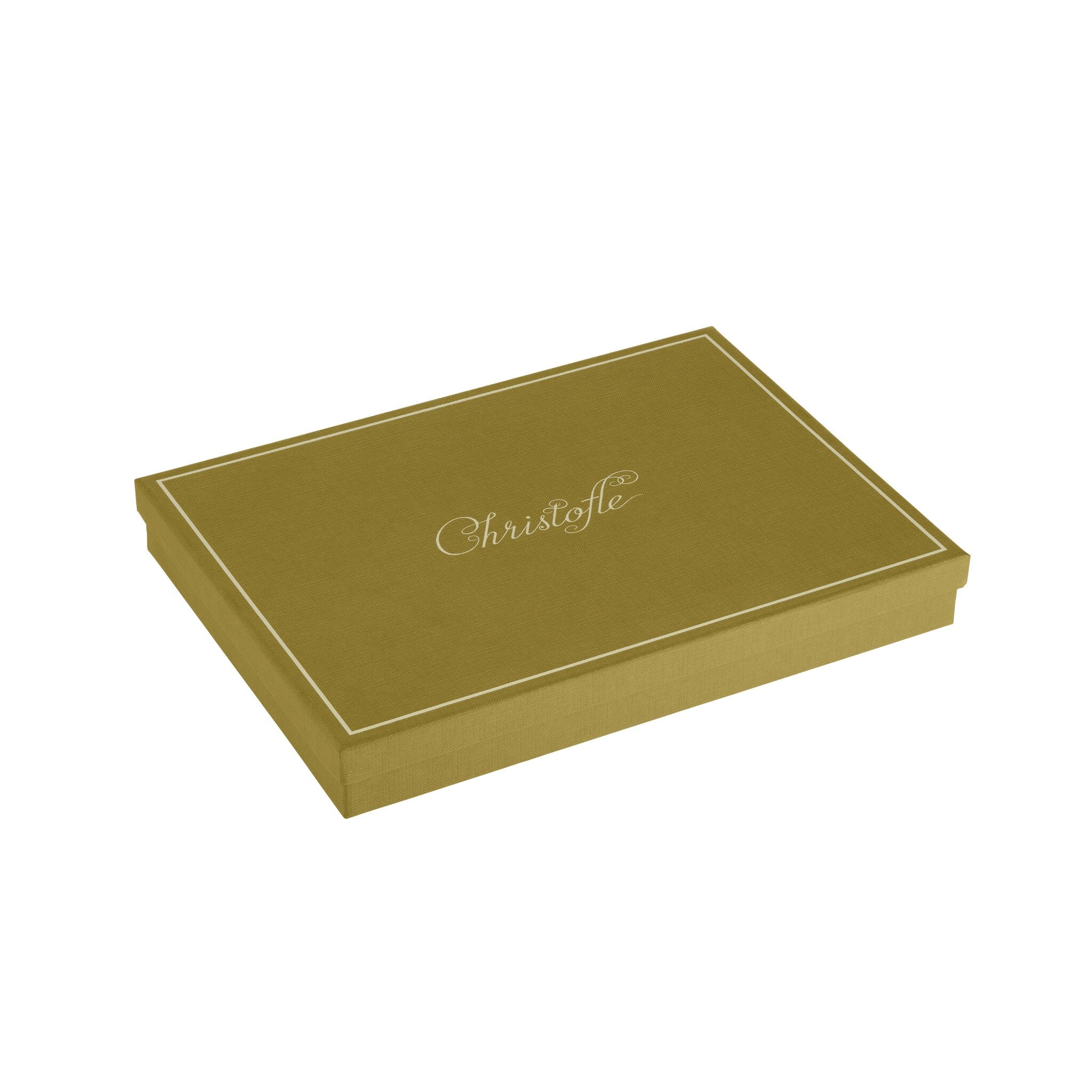 Christofle Graphik Silver-Plated Rectangular Tray - 8 X 6 in — additional view