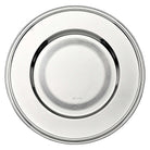Christofle Albi Silver-Plated Charger Presentation Plate in silver-plate on a white background