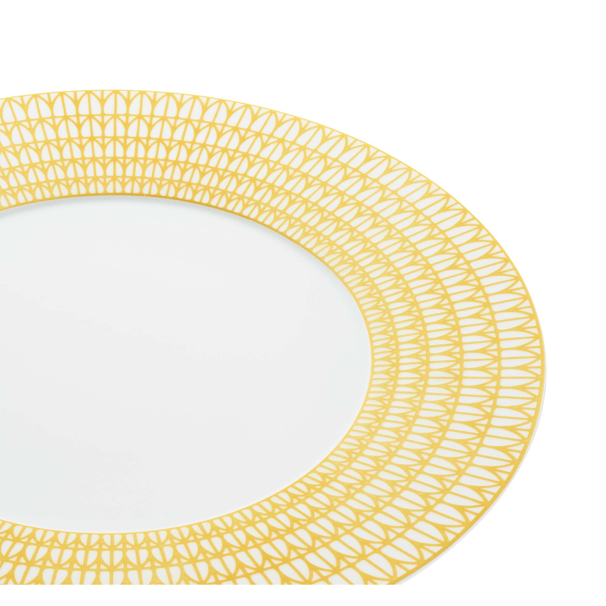 Christofle Malmaison Porcelain Underplate — additional view