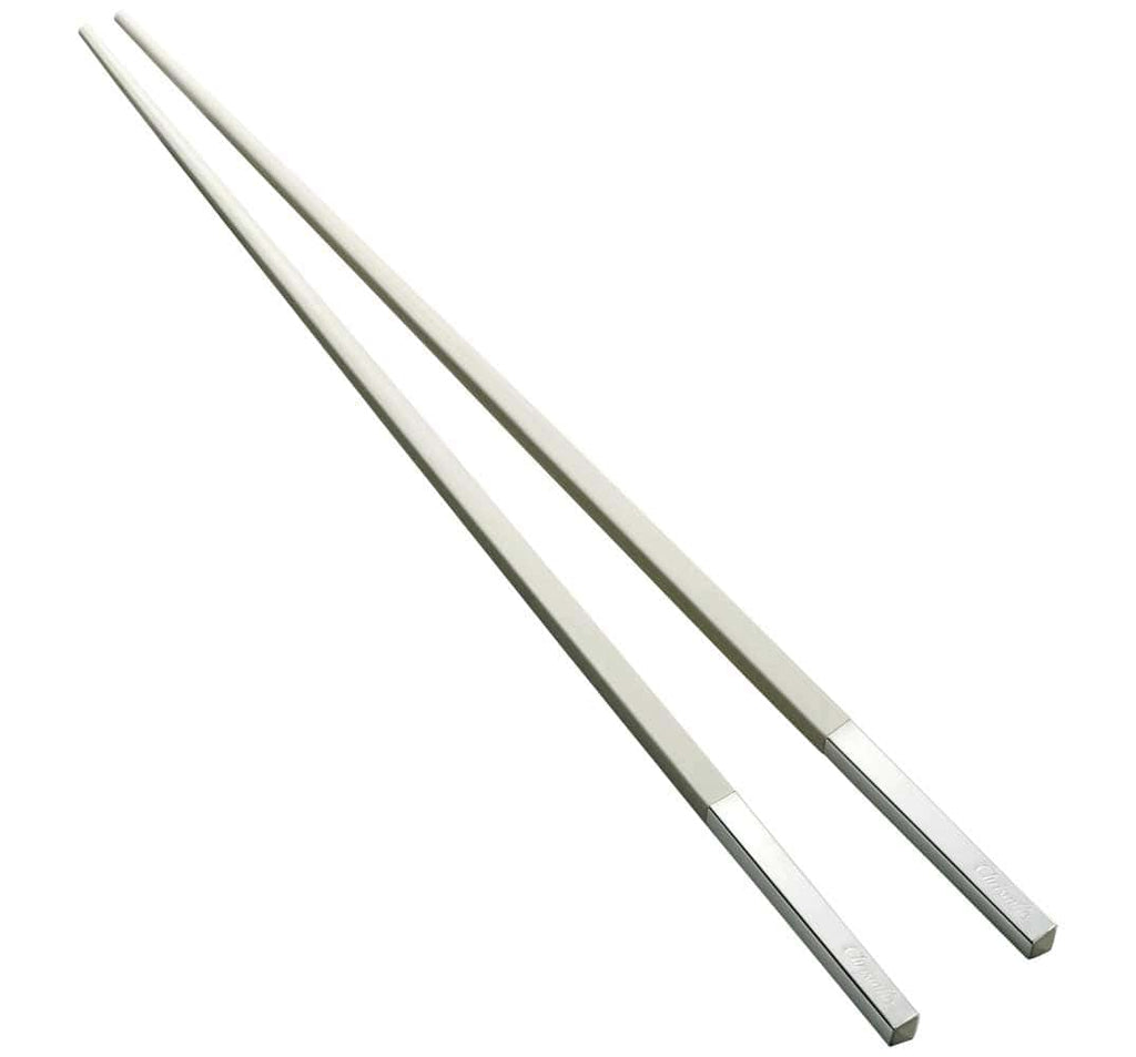 Christofle Uni white Japanese chopsticks, pair