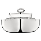 Christofle Vertigo Large Silver-Plated Caviar Serving Set on a white background