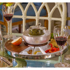 Christofle Vertigo Large Silver-Plated Caviar Serving Set, view 2