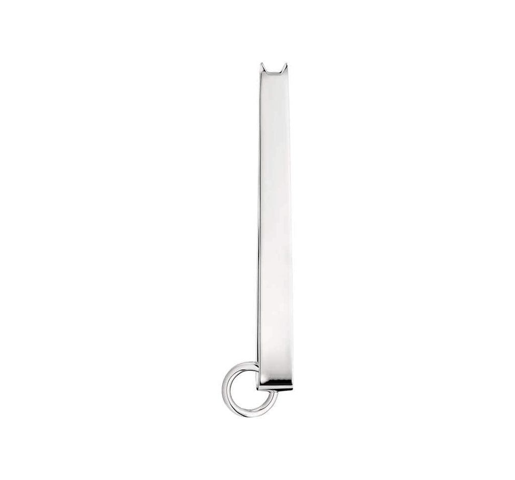 christofle vertigo silver-plated ice cube tongs