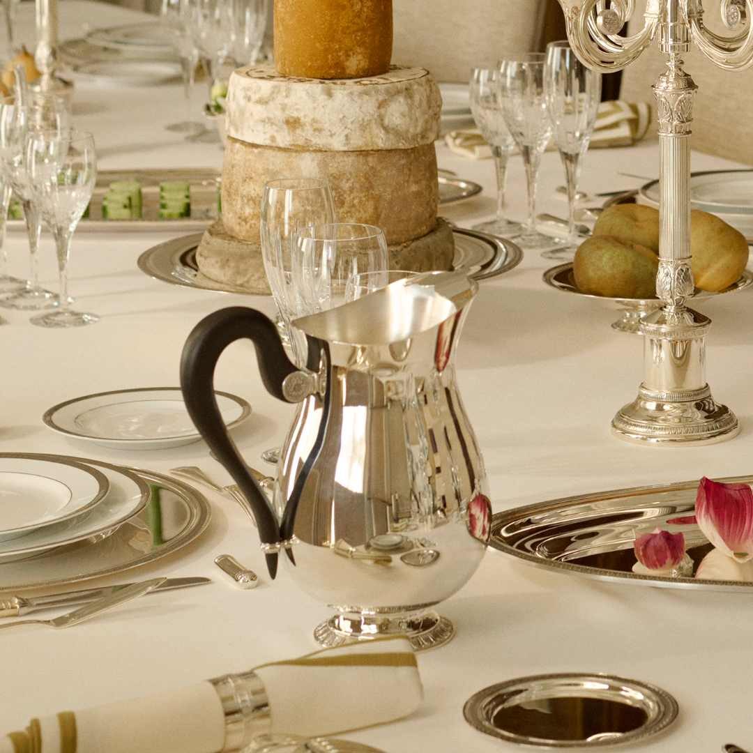 Christofle Malmaison Silver-Plated Water Pitcher — additional view