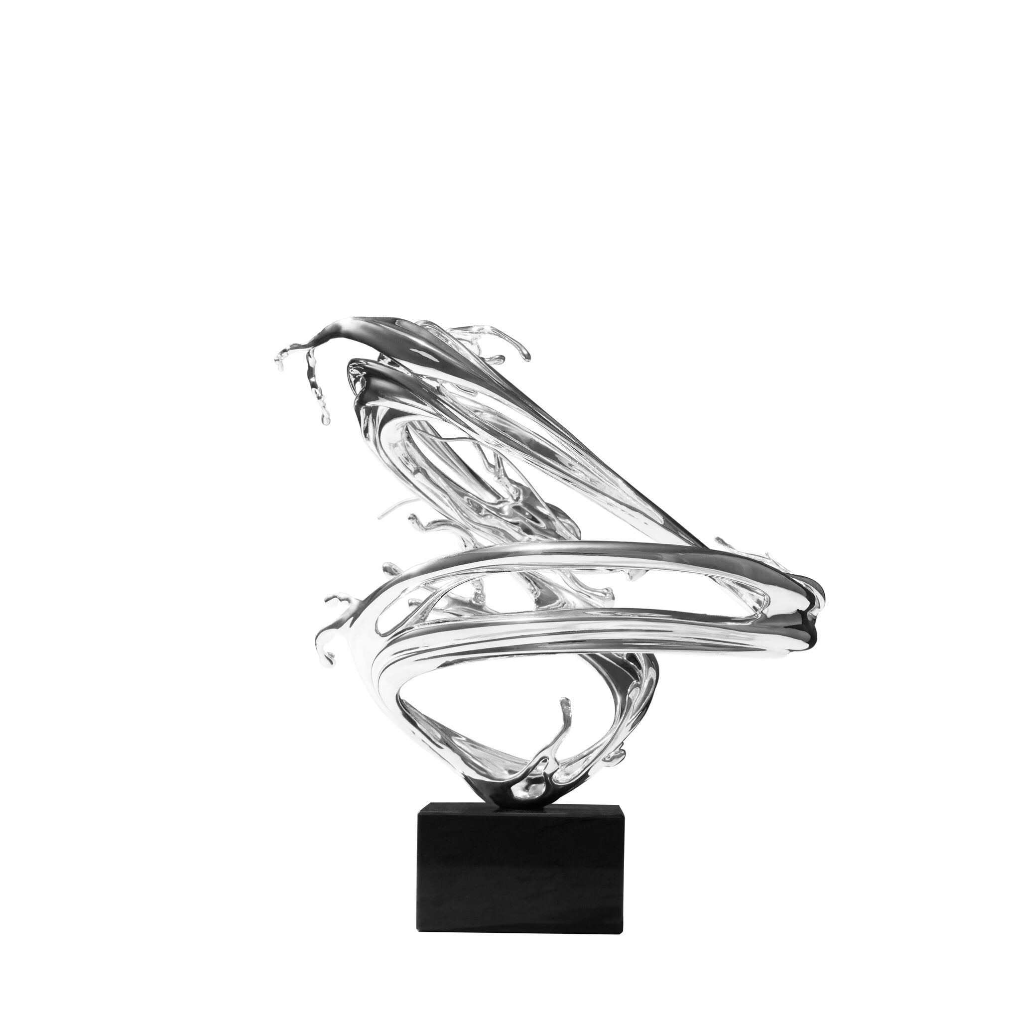 Christofle Xingyun, the Flowing Dragon - Small Size (7.1 In) on a white background