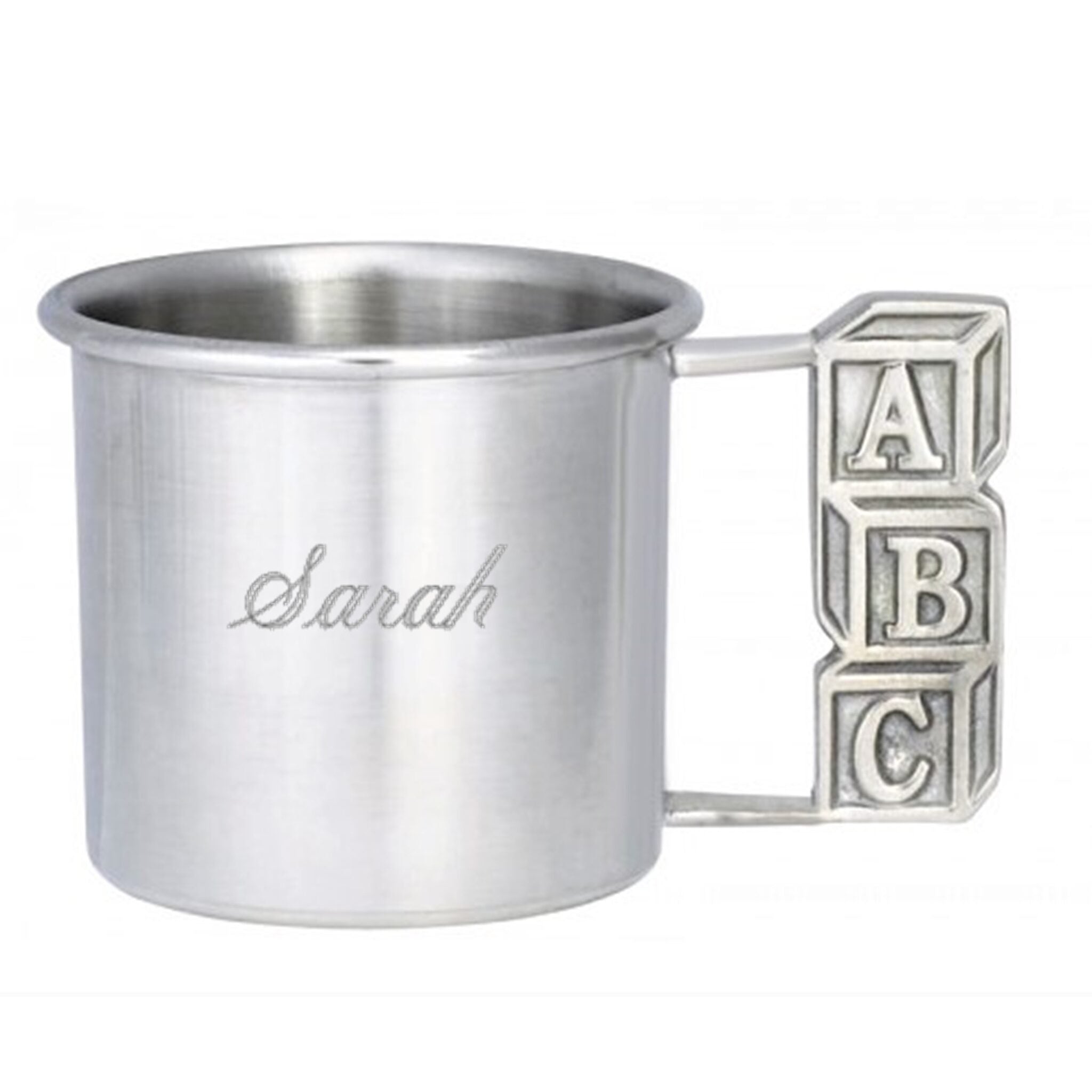 Cunill 'ABC' Pewter Baby Cup — additional view