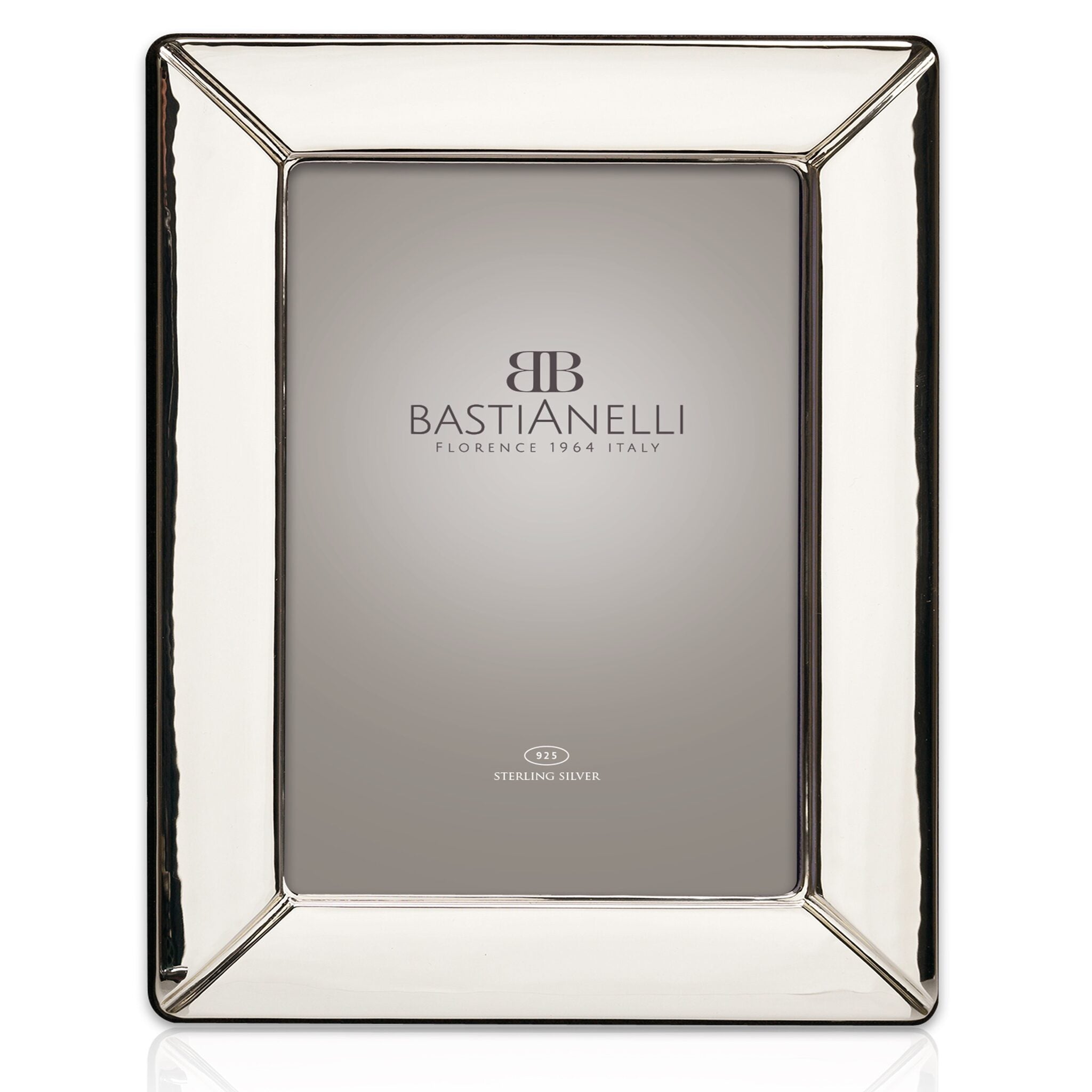 Cunill 'Accenti' 4x6 Sterling Silver Picture Frame, sterling silver picture frame, on a white background