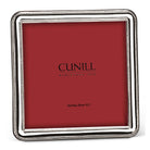 Cunill 'Addison Bead' 5x5 Non-Tarnish Sterling Silver Picture Frame, sterling silver picture frame, on a white background