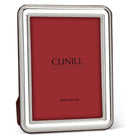 Cunill 'Addison Bead' 5x7 Non-Tarnish Sterling Silver Picture Frame, sterling silver picture frame, on a white background