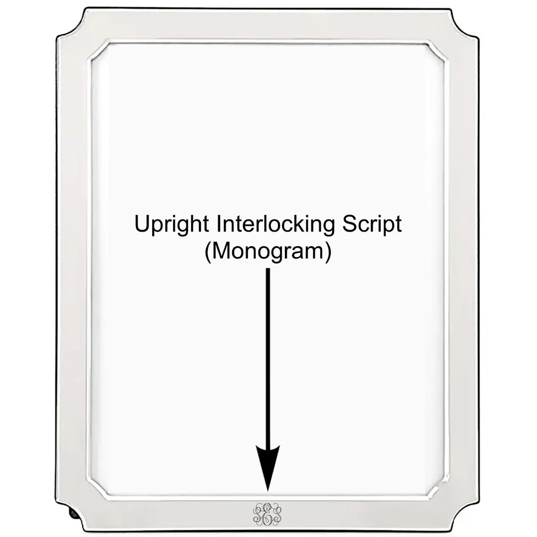Cunill Amira Non-Tarnish Sterling Silver 4x6 Picture Frame — additional view