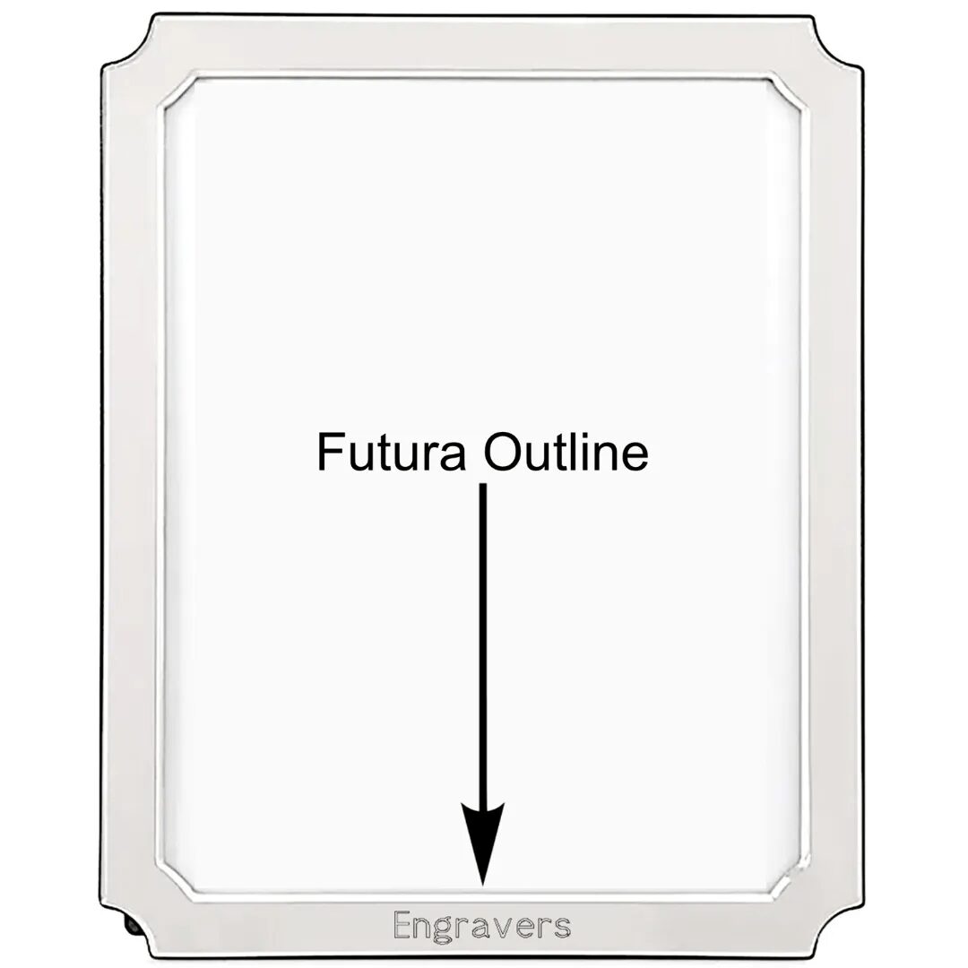 Cunill Amira Non-Tarnish Sterling Silver 5x7 Picture Frame — additional view