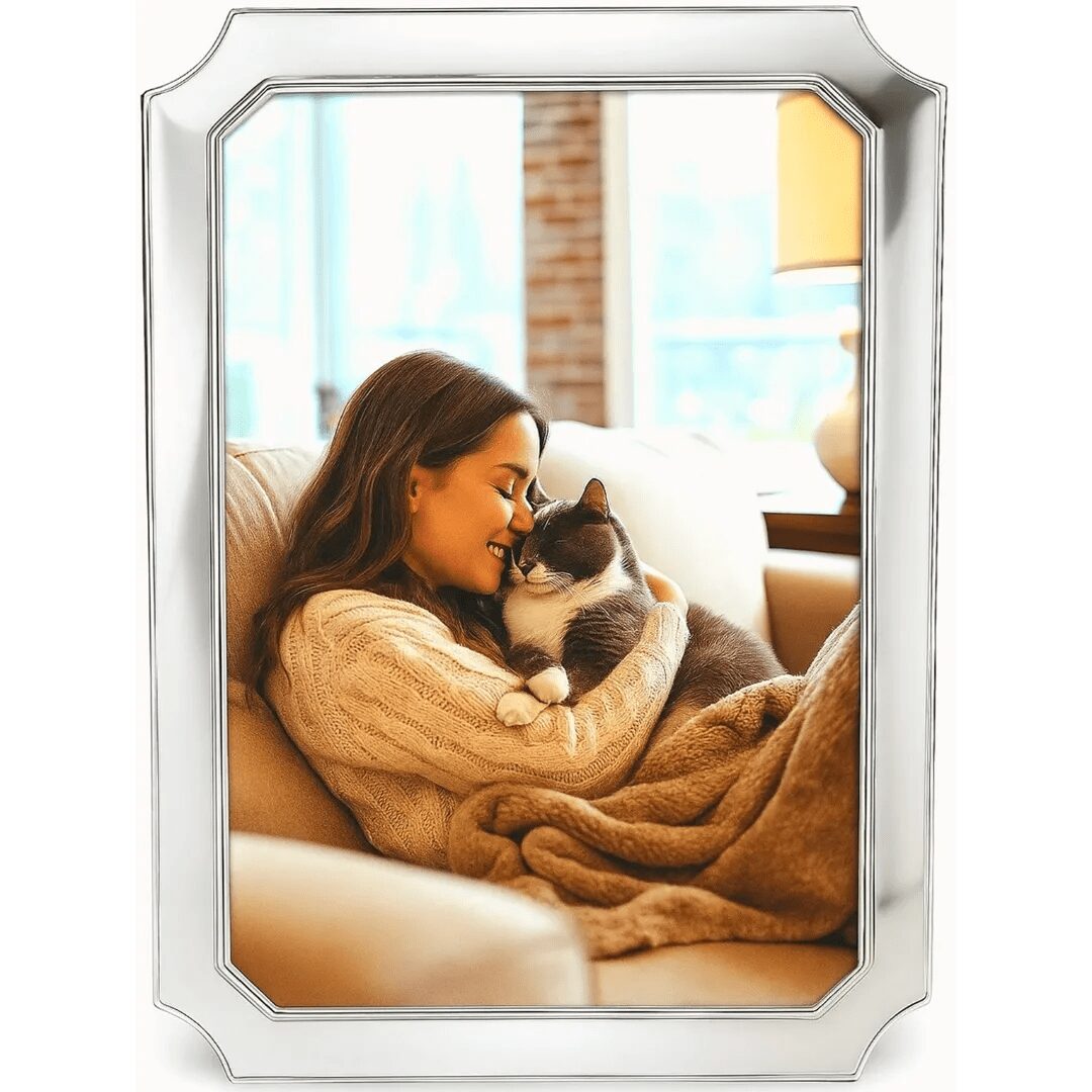 Cunill Amira Non-Tarnish Sterling Silver 5x7 Picture Frame — additional view