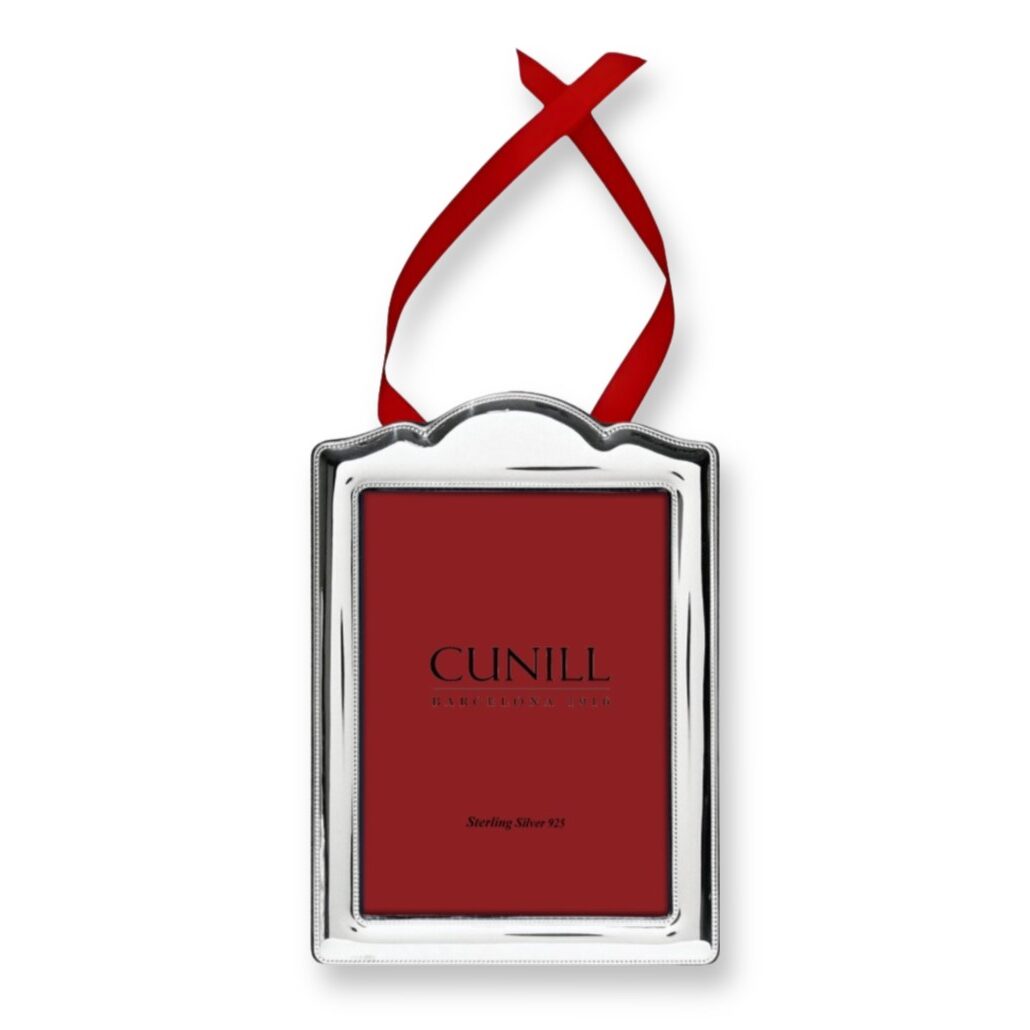 Cunill Arch Sterling Silver 2.25"x3.25" Photo Ornament Frame — additional view