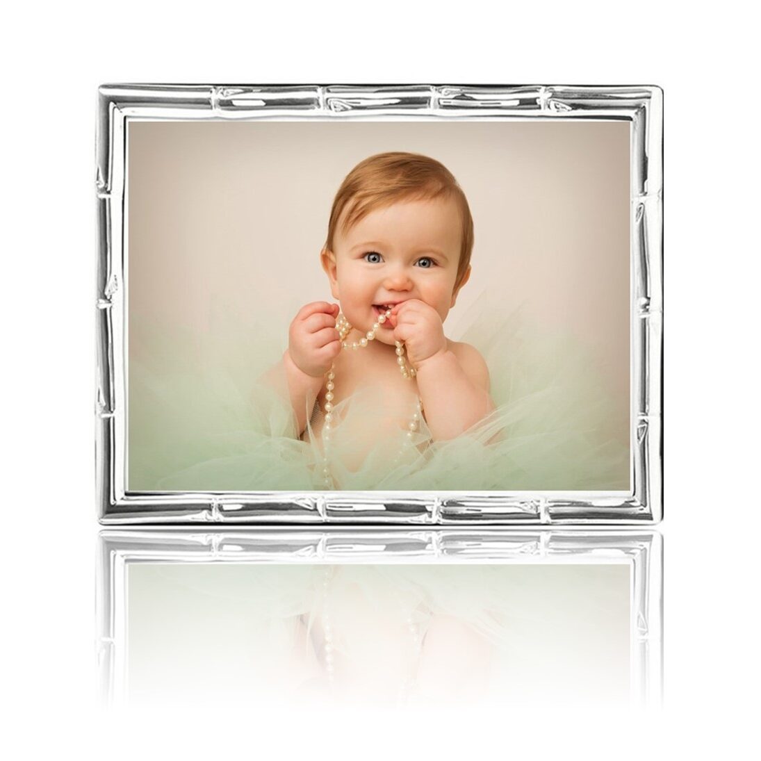 Cunill 'Bamboo' 4x6 Non-Tarnish Sterling Silver Picture Frame — additional view