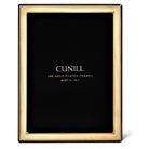 Cunill 'Bead' 5x7 Gold Plated Picture Frame, 24k gold plated picture frame, on a white background