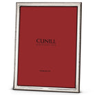 Cunill 'Bead Slim' 4x6 Non-Tarnish Sterling Silver Picture Frame, sterling silver picture frame, on a white background