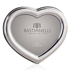 Cunill 'Beaded Cuore' 4x6 Sterling Silver Picture Frame, sterling silver picture frame, on a white background
