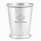 Cunill Beaded Polished Pewter 12 oz Mint Julep Cup-Handmade in the USA — additional view