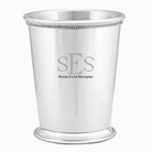 Cunill Beaded Polished Pewter 12 oz Mint Julep Cup-Handmade in the USA — additional view