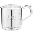Cunill Beaded Sterling Silver Baby Cup — additional view