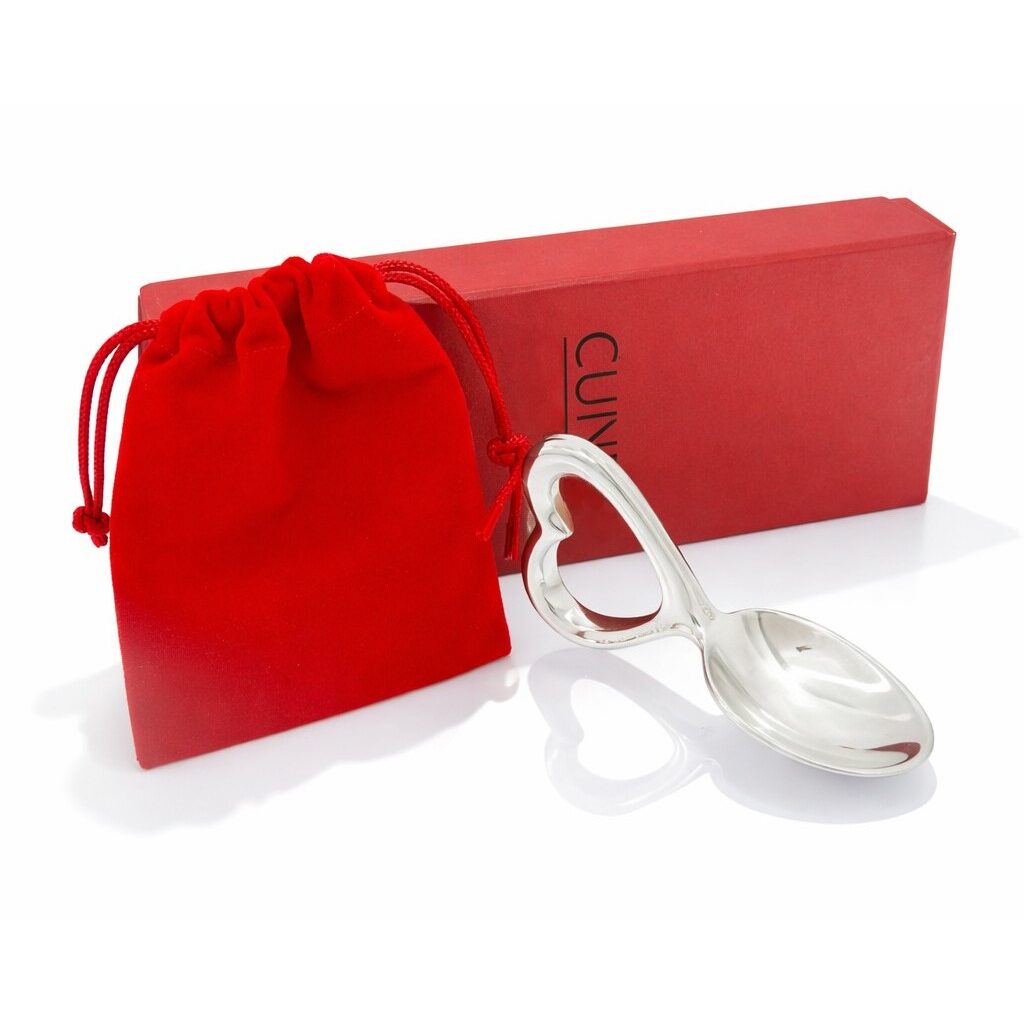 Cunill Bee Wings Silver Plated Baby Feeding Spoon — additional view