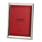 Cunill 'Beveled Bead' 8x10 Non-Tarnish Sterling Silver Picture Frame, sterling silver picture frame, on a white background