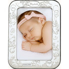 Cunill Bunnies Sterling Silver 4x6 Birth Record Picture Frame — additional view