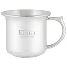 Cunill Cape Cod Polished Pure Pewter Baby Cup - Handmade in the USA — additional view