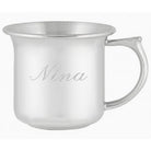 Cunill Cape Cod Polished Pure Pewter Baby Cup - Handmade in the USA — additional view