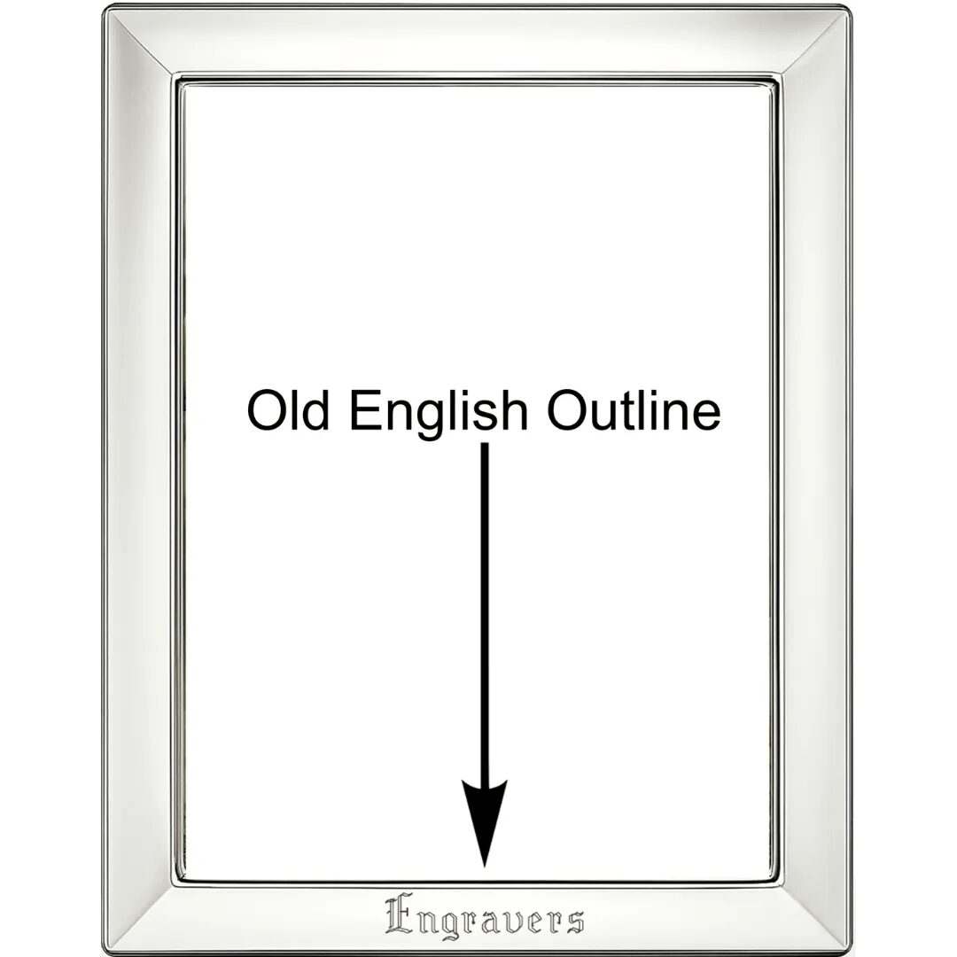 Cunill Castell Non-Tarnish Sterling Silver 5x7 Picture Frame — additional view
